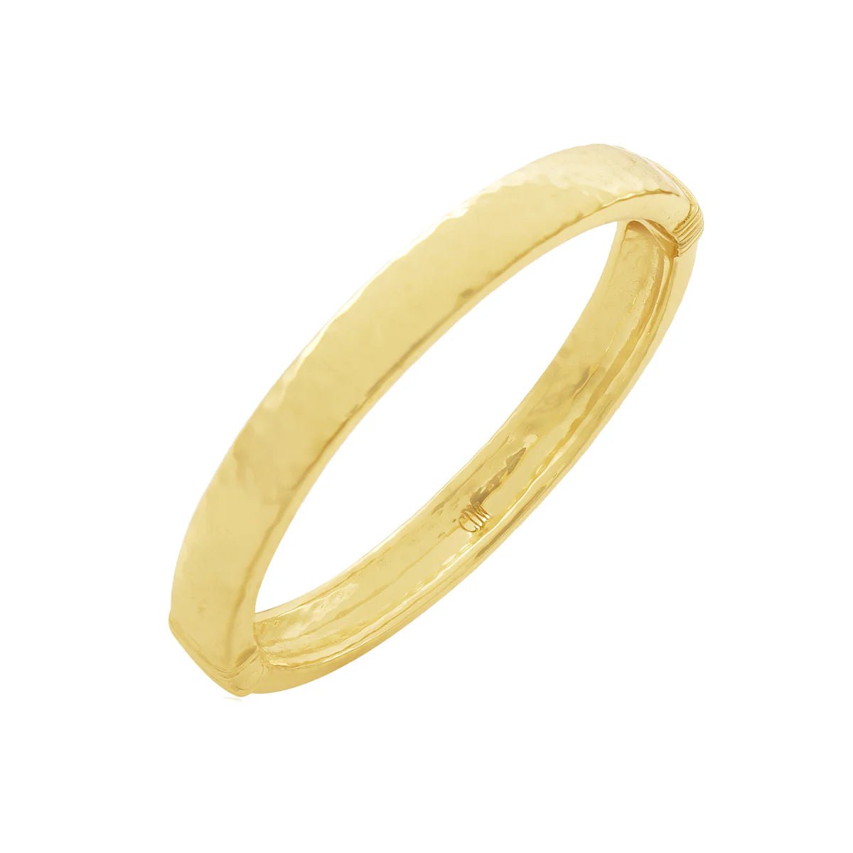 Cleopatra Oval Hinged Bangle - Gold S/M - Robert's-Capucine De Wulf-Robert's