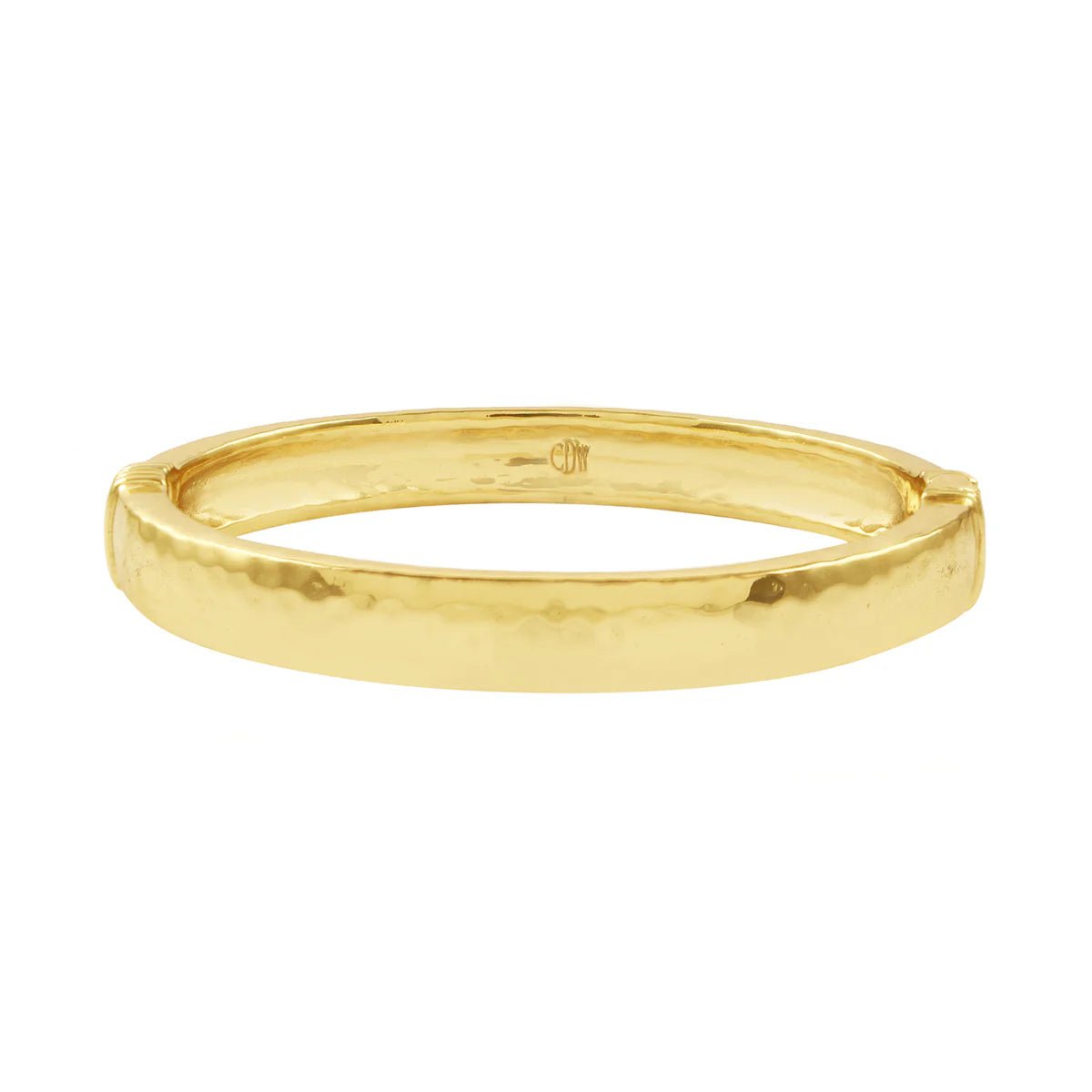 Cleopatra Oval Hinged Bangle - Gold S/M - Robert's-Capucine De Wulf-Robert's