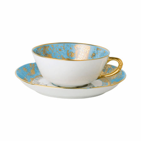 Eden Turquoise Coffee Tea Saucer