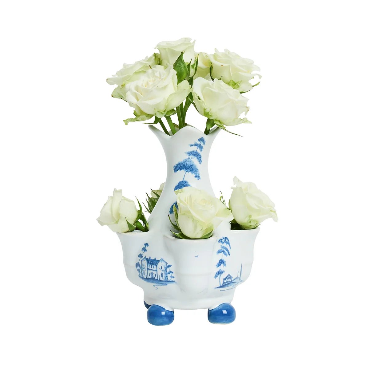 Country Estate 6" Tulipiere Vase - Delft Blue - Robert's-Juliska-Robert's
