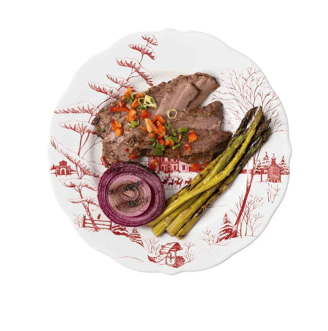 Country Estate Winter Frolic Dinner Plate - Robert's-Juliska-Robert's