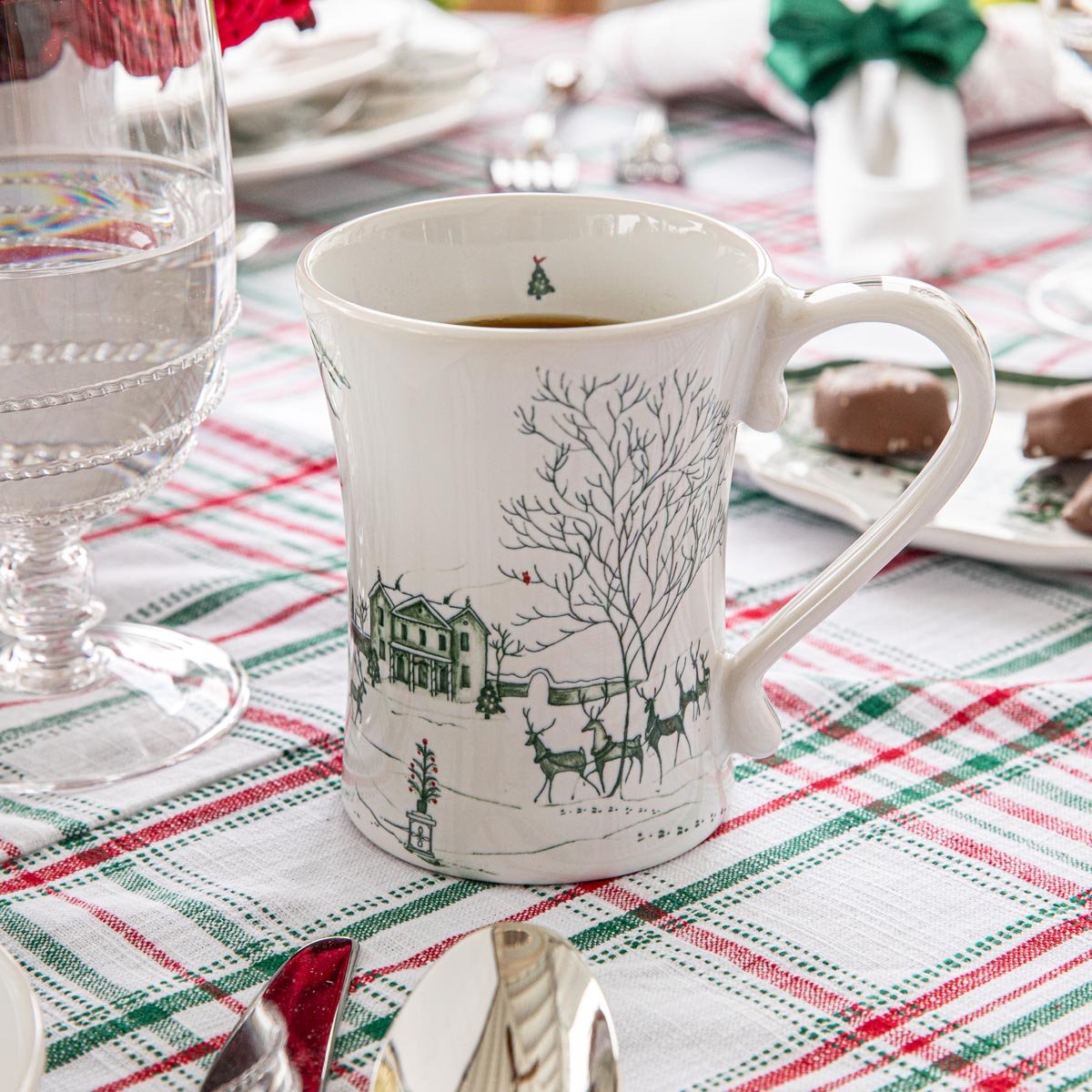 Country Estate Winter Frolic Mug - Evergreen - Robert's-Juliska-Robert's