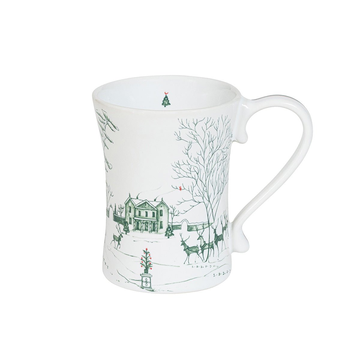 Country Estate Winter Frolic Mug - Evergreen - Robert's-Juliska-Robert's