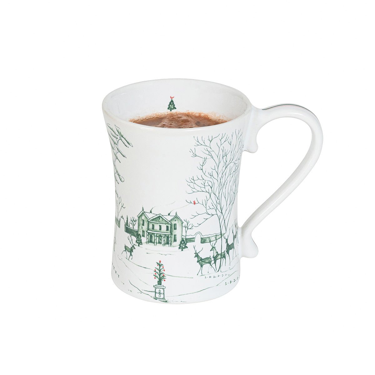 Country Estate Winter Frolic Mug - Evergreen - Robert's-Juliska-Robert's