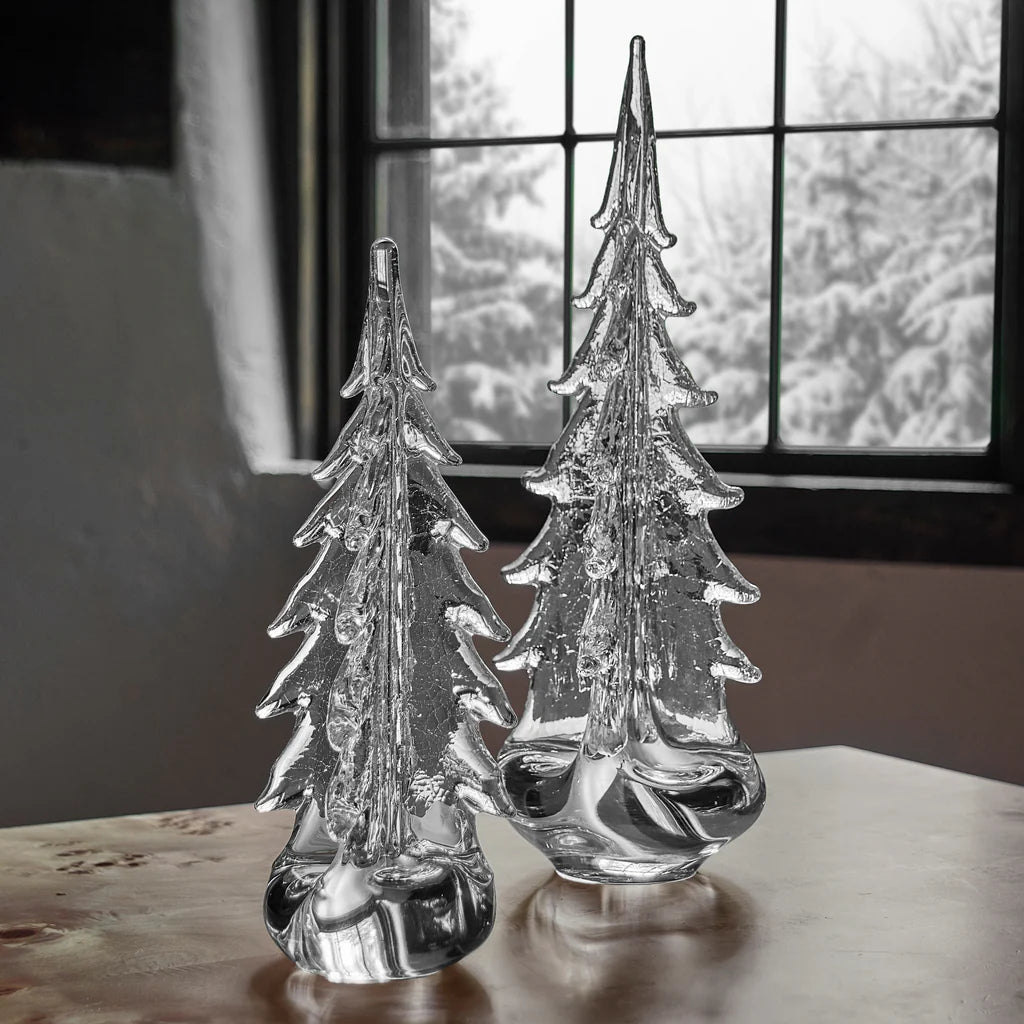 Crackle Four Sided Evergreen in Gift Box