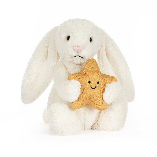 Cream Bunny with Star - Robert's-JELLYCAT-Robert's