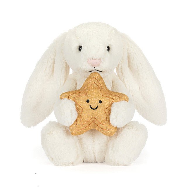Cream Bunny with Star - Robert's-JELLYCAT-Robert's