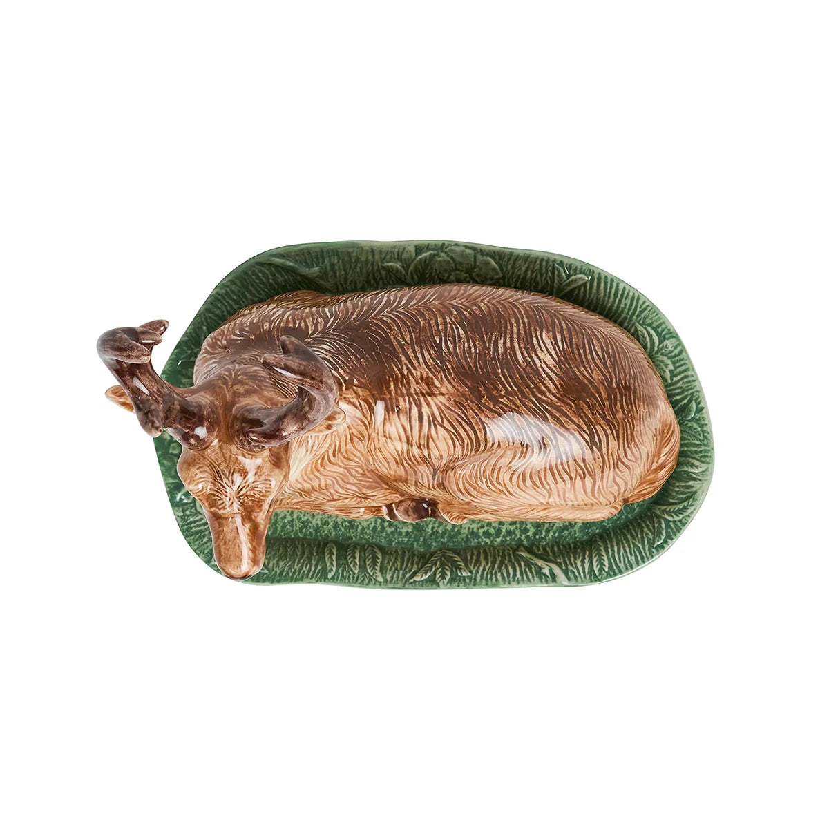 Forest Walk Stag Butter Dish