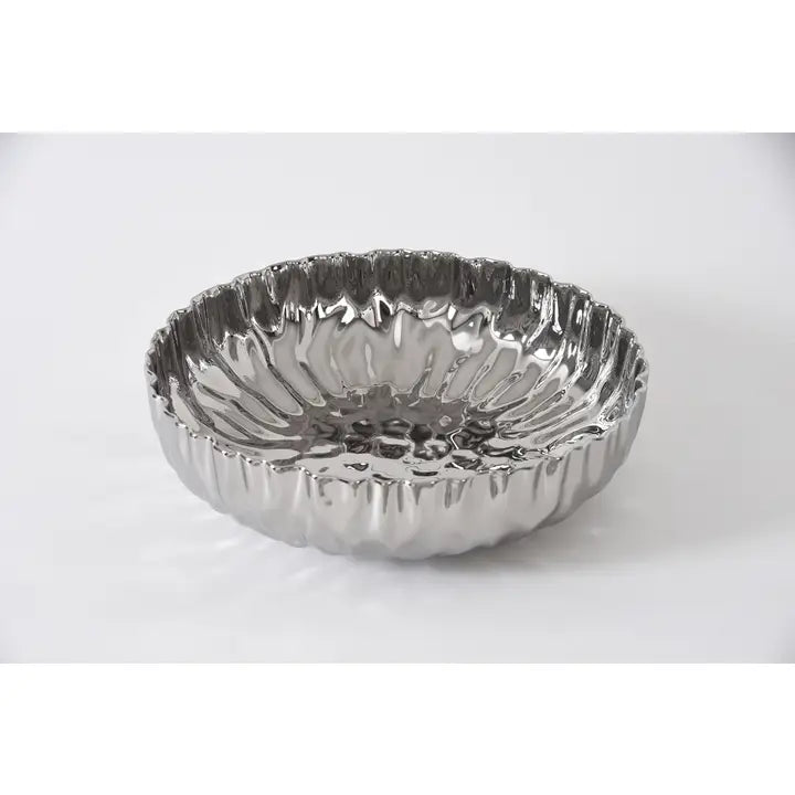 Mascali Argento Extra Large Shallow Bowl