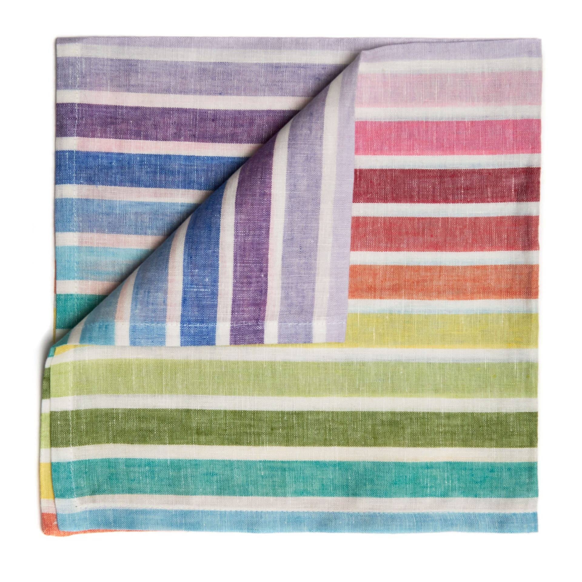 Deborah Rhodes Bermuda Mutli Stripe Napkin