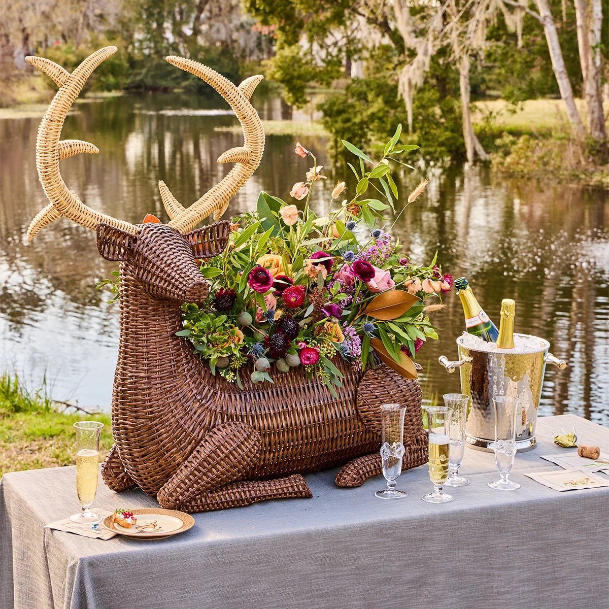 Devon Willow Stag Party Bucket - Robert's-Juliska-Robert's