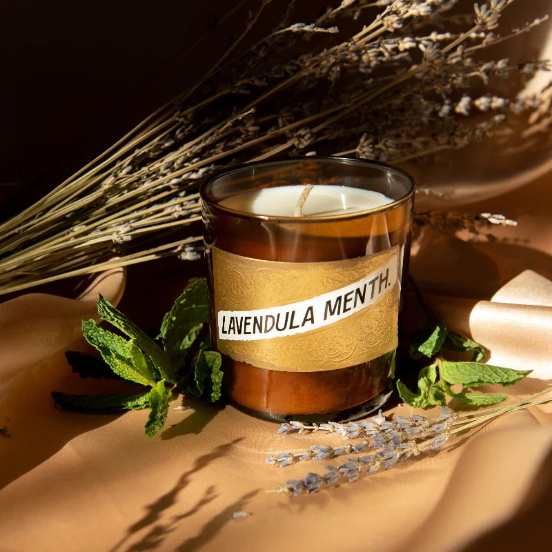 Lavender Peppermint (Lavendula Mentha) Candle