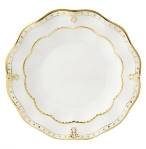 Elizabeth Gold Bread and Butter Plate - Robert's-ROYAL CROWN DERBY-Robert's