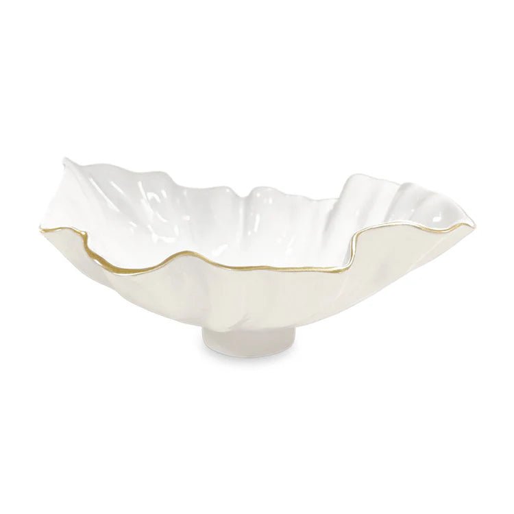 ENCANTO Bloom Medium Bowl (Cream and White) - Robert's-Beatriz Ball Collection-Robert's