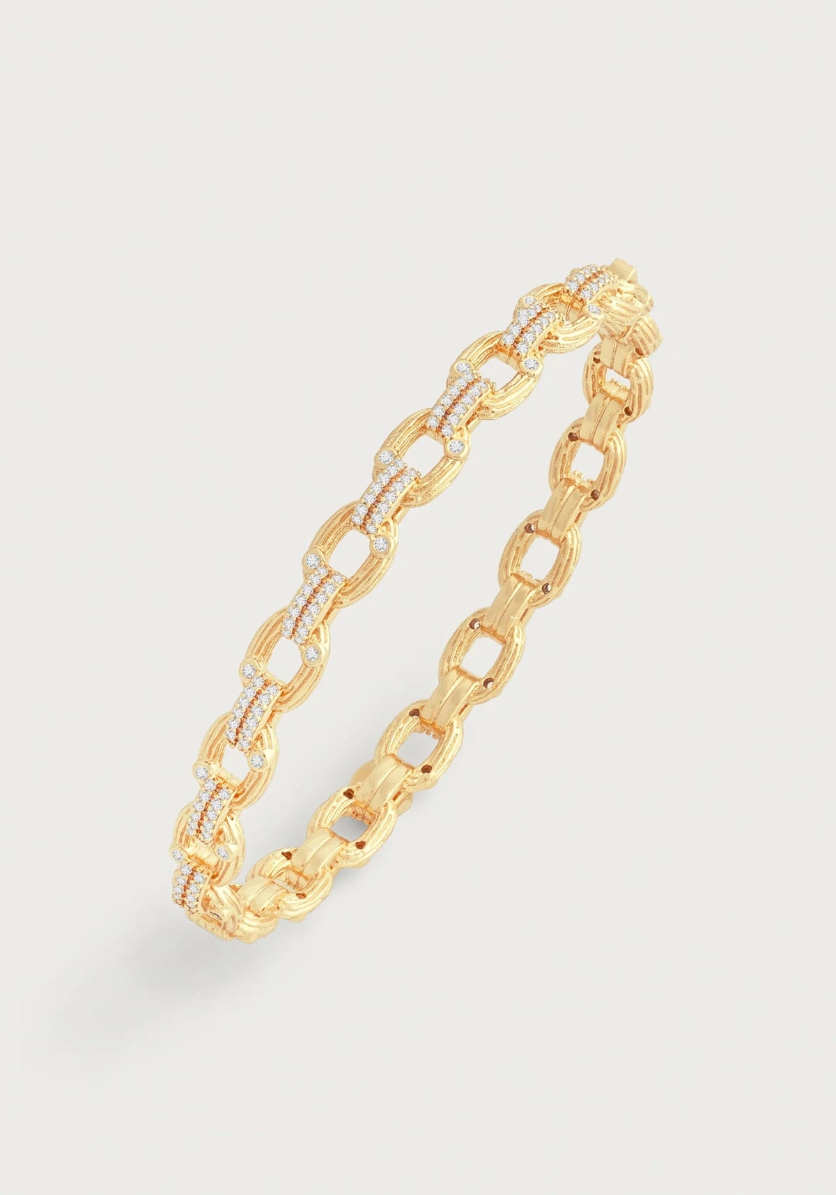 Enchanted Forest Chain Hinged Bangle - Robert's-Anabel Aram-Robert's