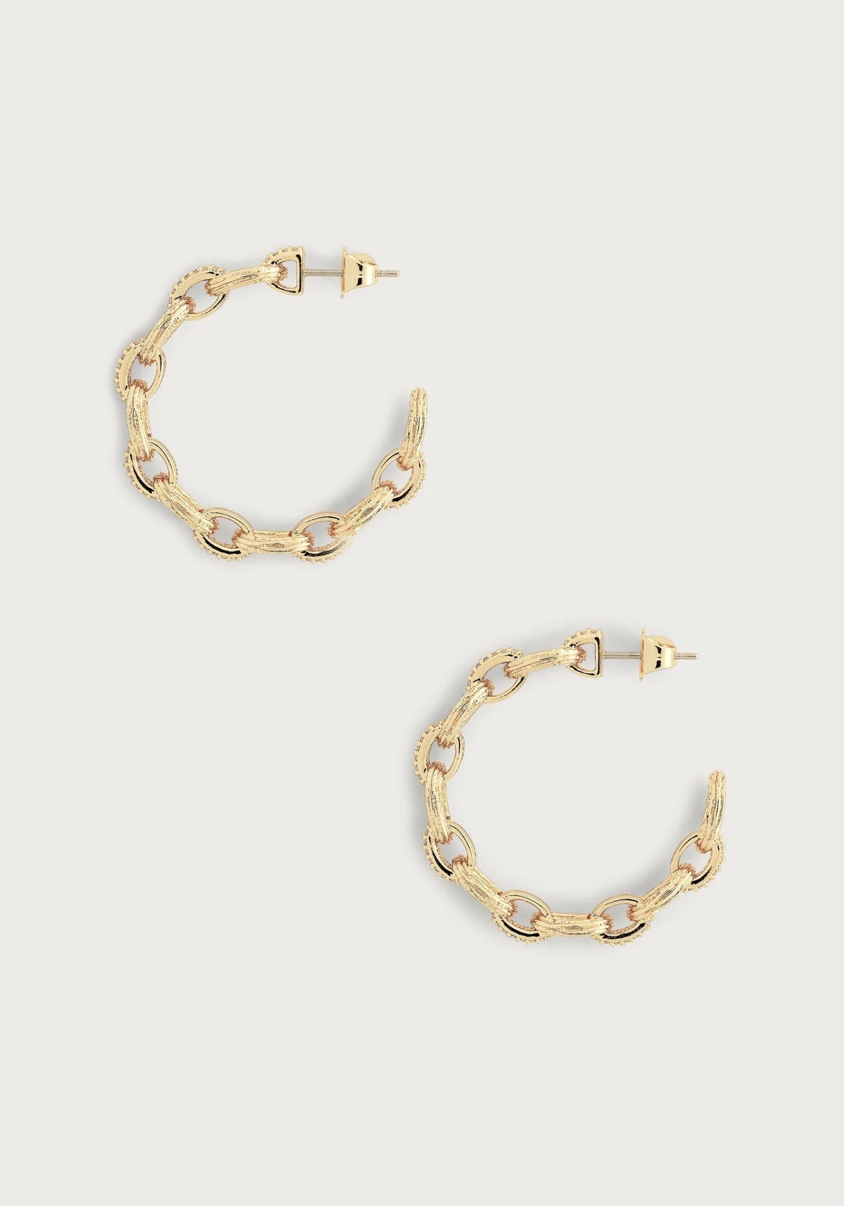 Enchanted Forest Chain Hoop Earrings - Robert's-Anabel Aram-Robert's
