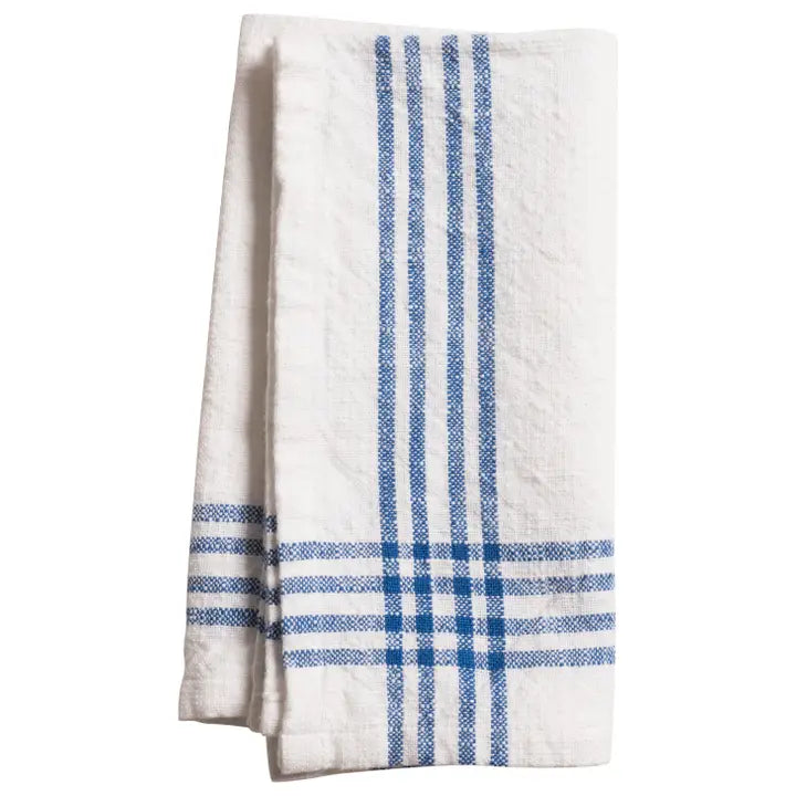 Lyon Farmhouse Slubbed Napkin - Blue