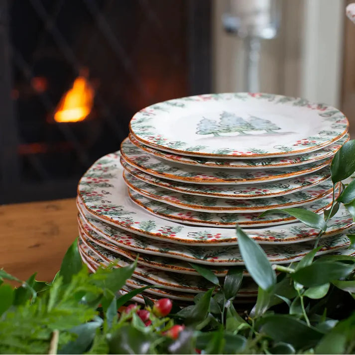 Natale Salad Dessert Plate