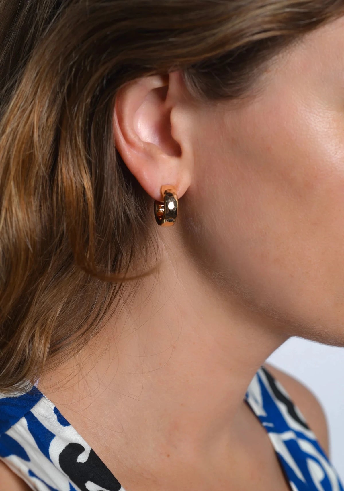 Farrier Huggie Hoop Earrings - Robert's-Anabel Aram-Robert's
