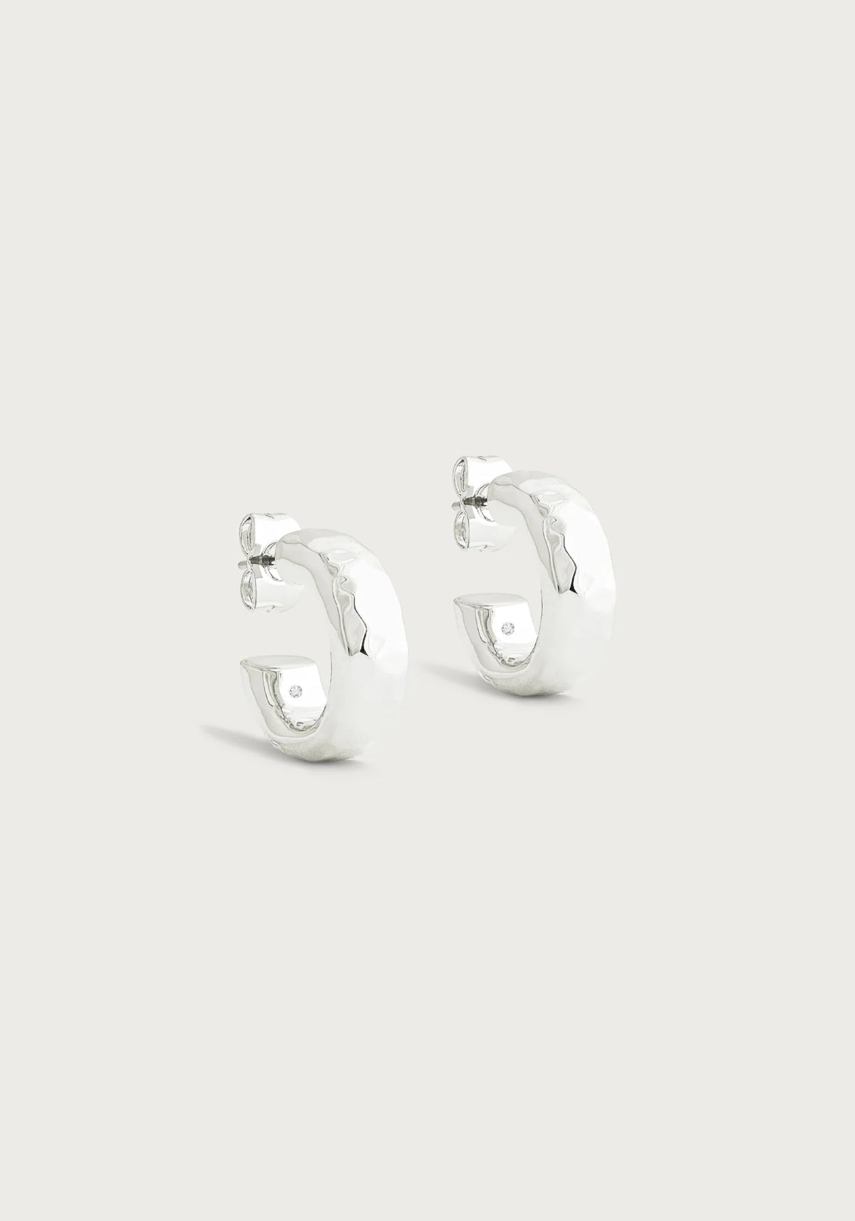 Farrier Huggie Hoop Earrings - Robert's-Anabel Aram-Robert's