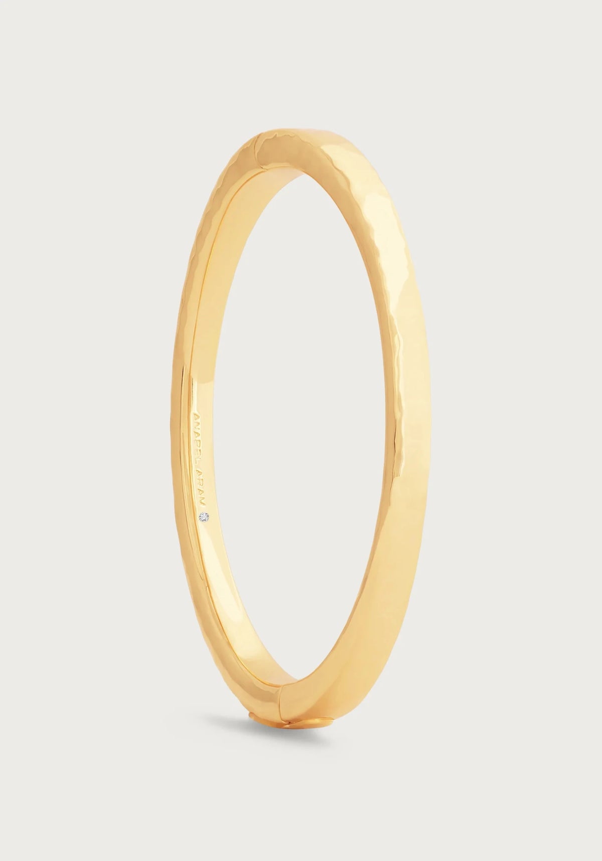 Farrier Medium Hinged Bangle, Gold - Robert's-Anabel Aram-Robert's