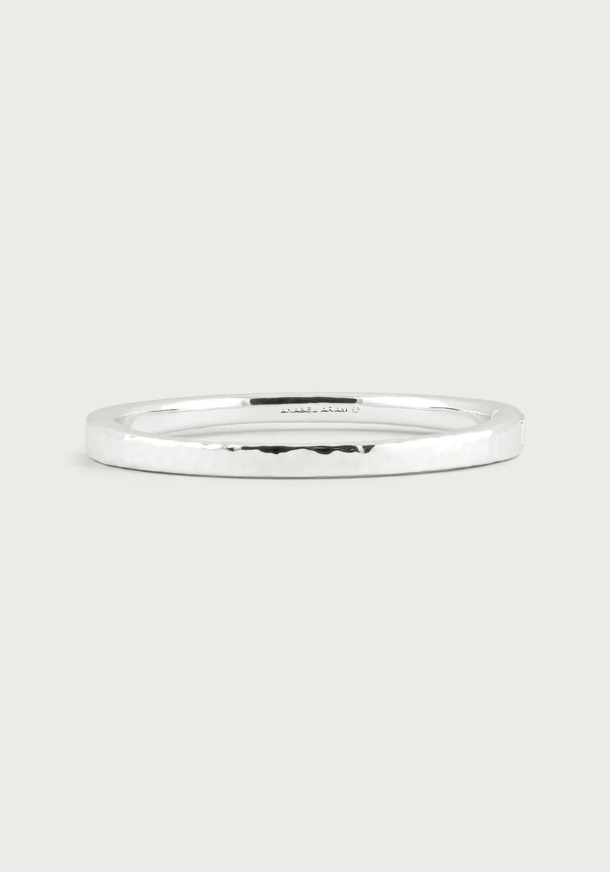 Farrier Medium Hinged Bangle, Silver - Robert's-Anabel Aram-Robert's