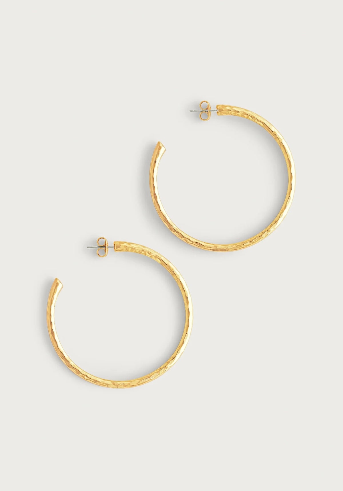 Farrier Medium Hoops, Gold - Robert's-Anabel Aram-Robert's