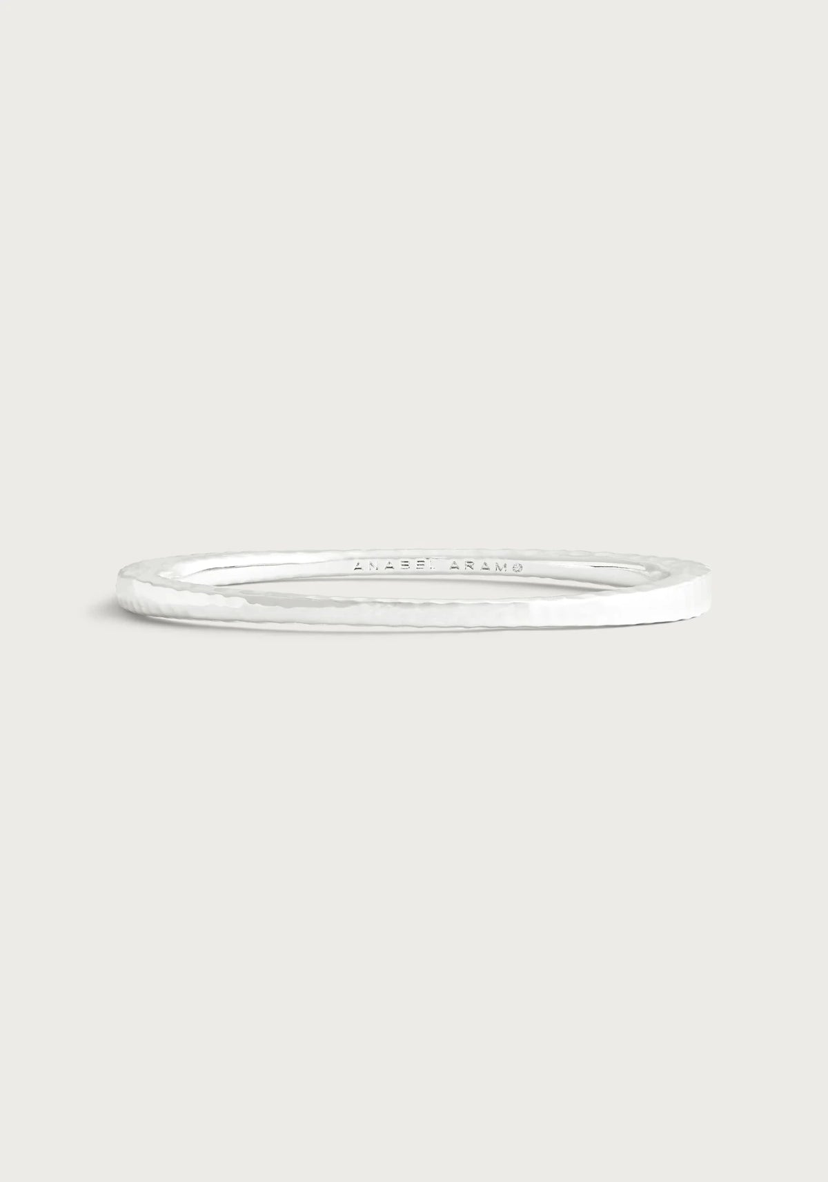 Farrier Thin Hinged Bangle, Silver - Robert's-Anabel Aram-Robert's