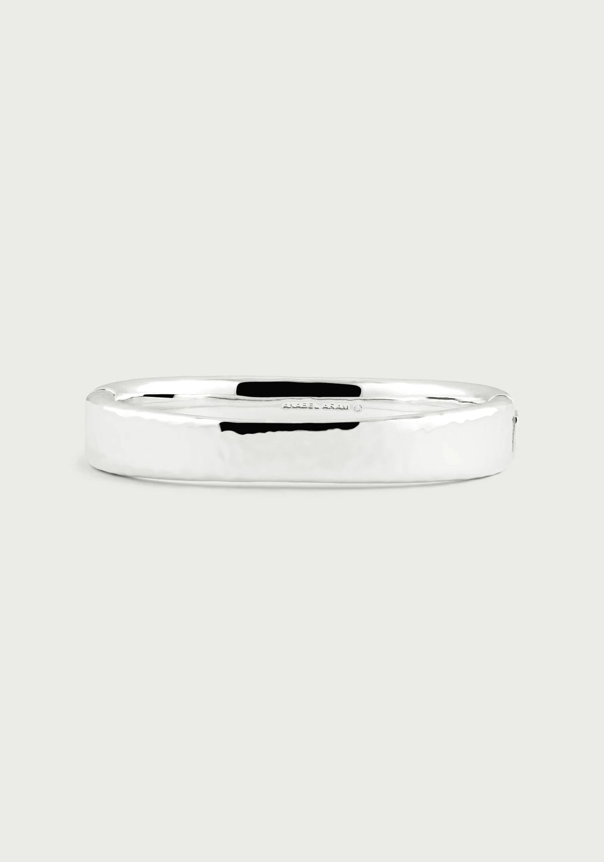 Farrier Wide Hinged Bangle, Silver - Robert's-Anabel Aram-Robert's