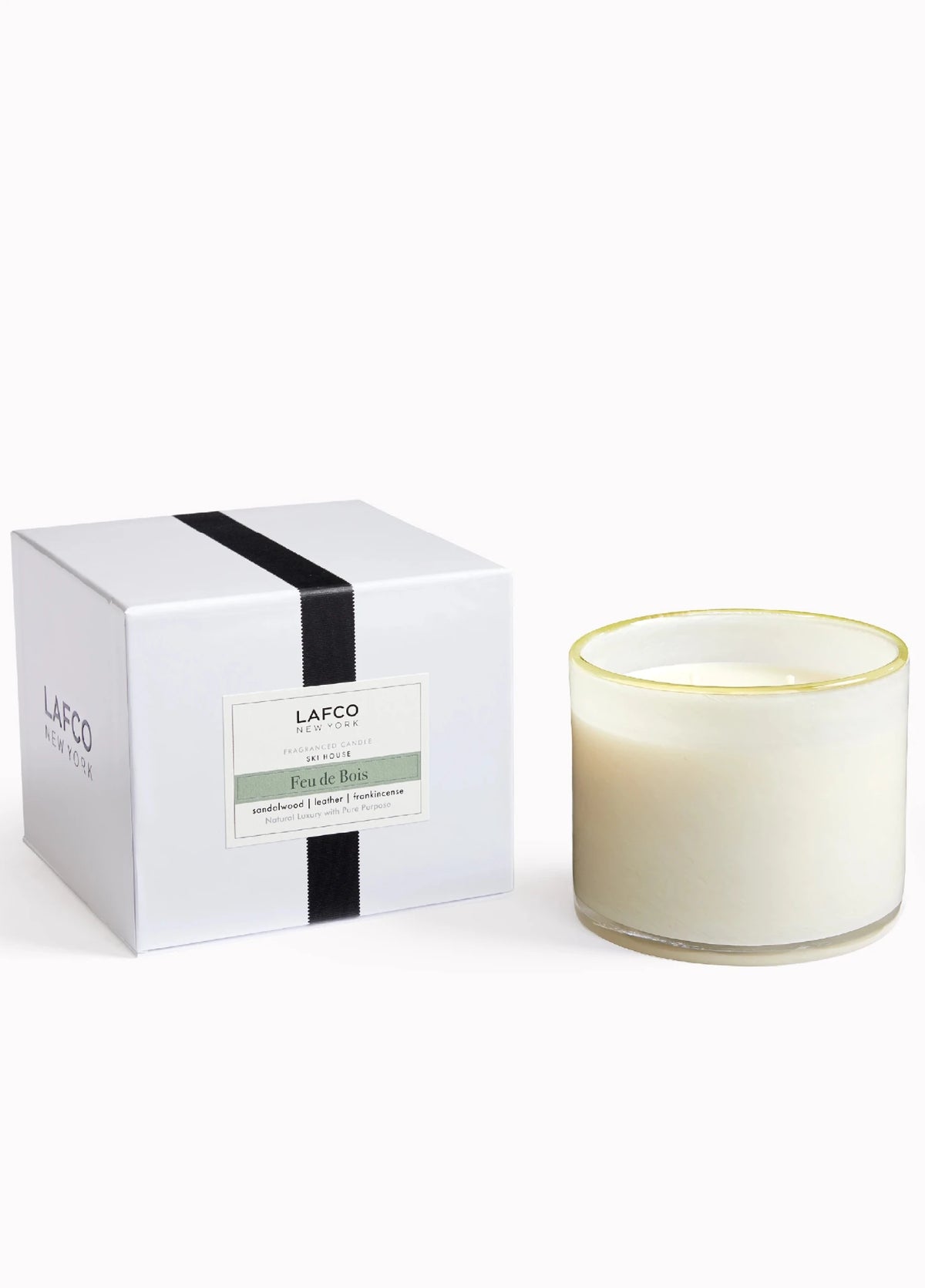 Feu de Bois 3-Wick Candle - Robert's-LAFCO-Robert's