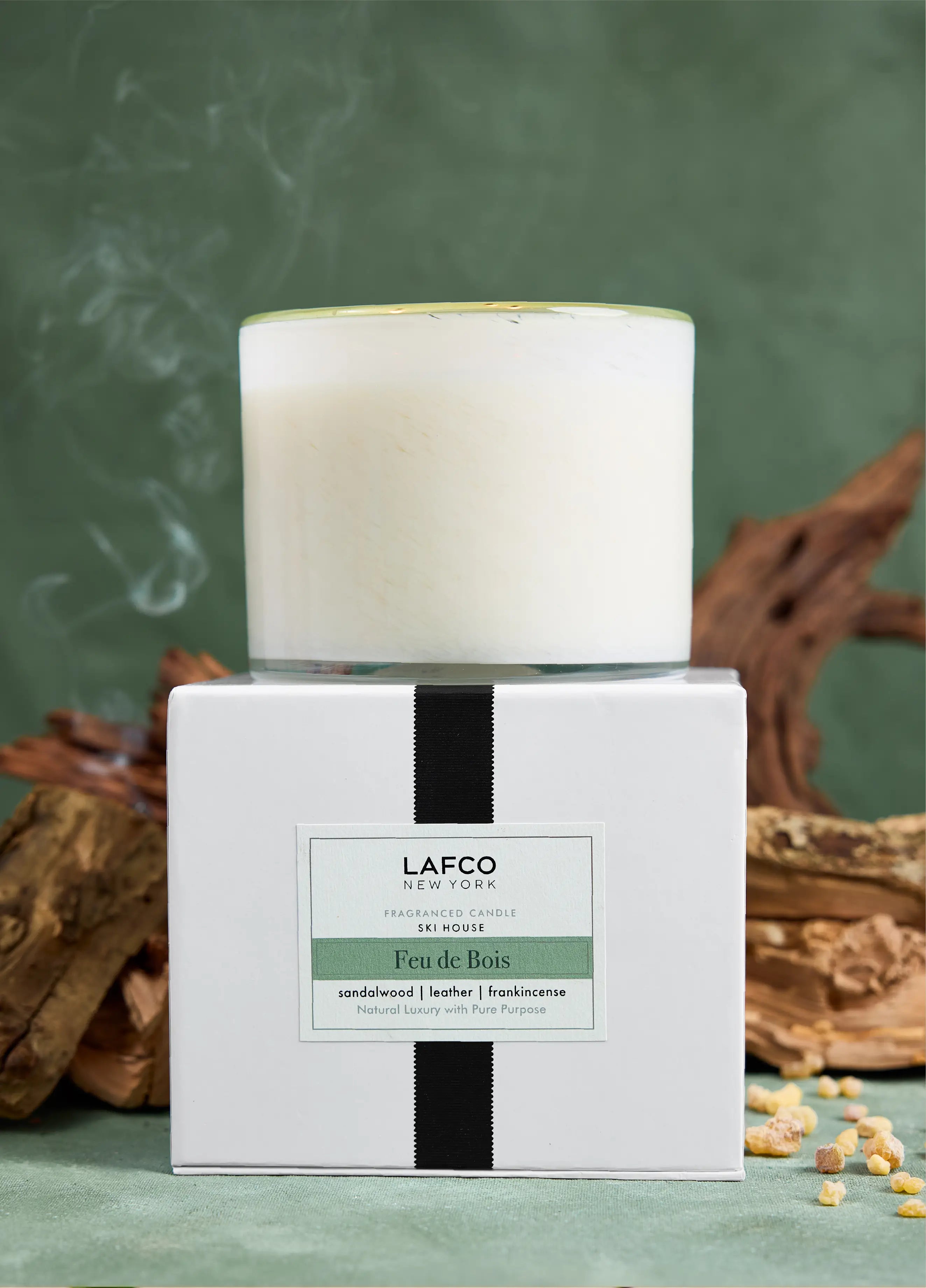 Feu de Bois 3-Wick Candle