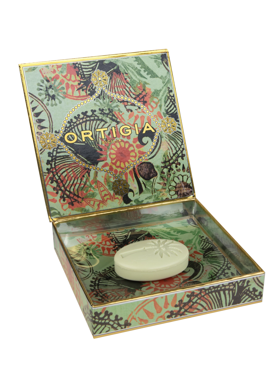 Fico d'India Glass Plate & Soap - Robert's-Ortigia Sicilia-Robert's