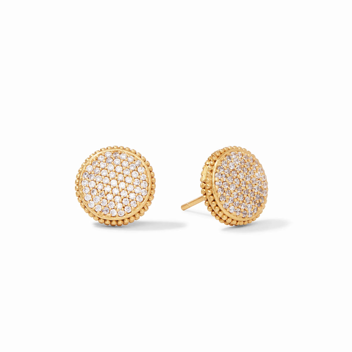 Fleur-de-Lis Pavé Stud - Robert's-Julie Vos-Robert's