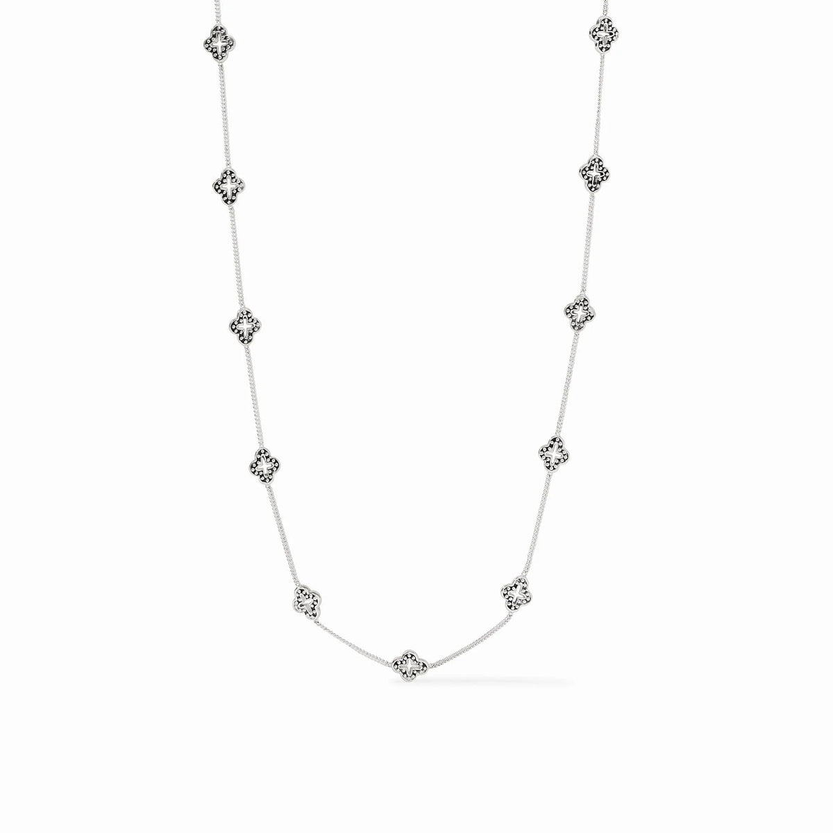 Florentine Demi Delicate Station Necklace Silver - Robert's-Julie Vos-Robert's