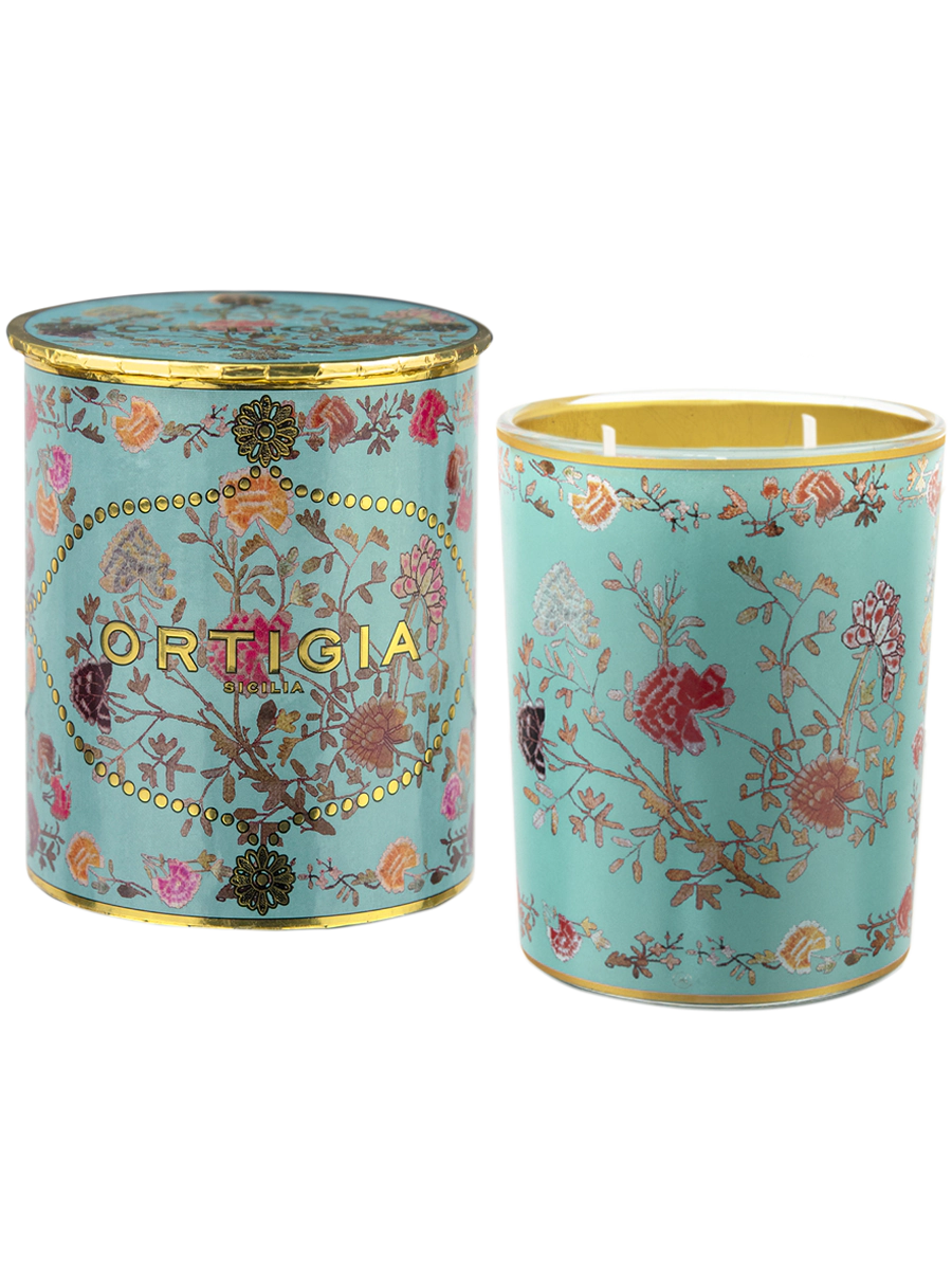 Florio Decorated Candle Medium
