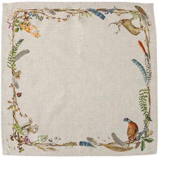 Forest Walk Animal Napkin - Robert's-Juliska-Robert's