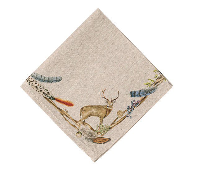 Forest Walk Animal Napkin - Robert's-Juliska-Robert's