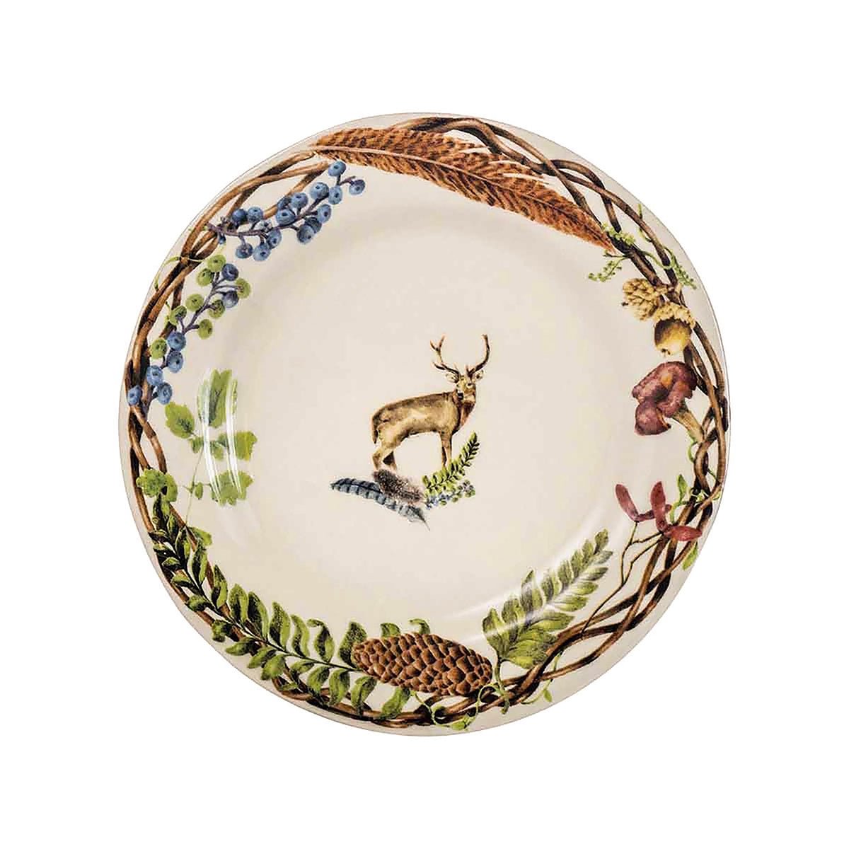 Forest Walk Dessert/Salad Plate Assorted Set/4 - Robert's-Juliska-Robert's