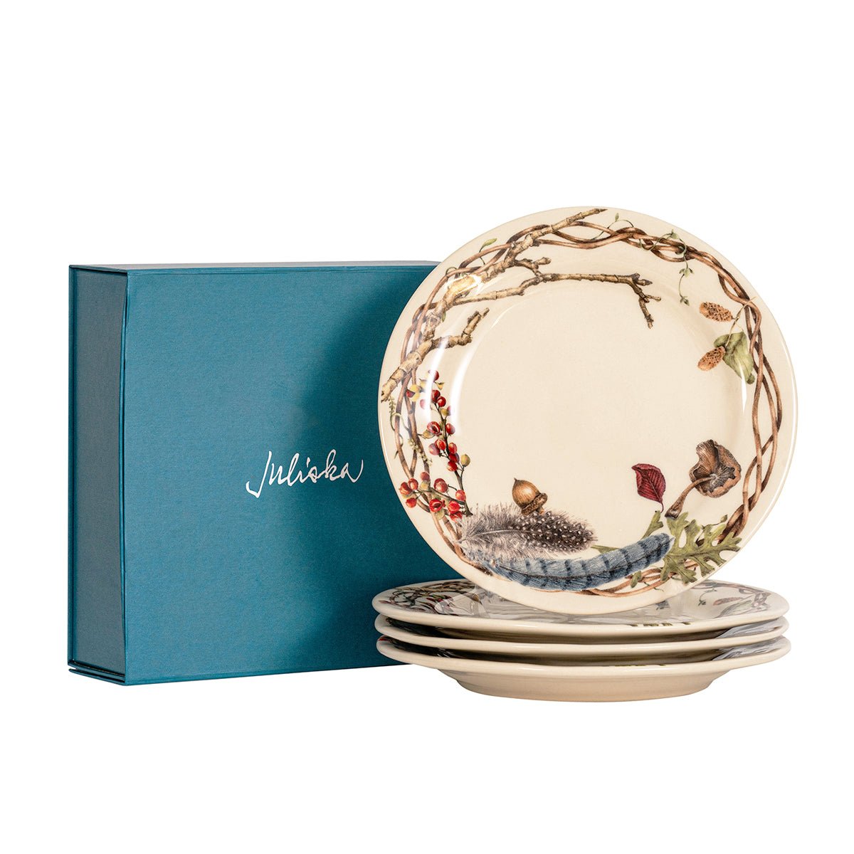 Forest Walk Party Plate Set/4 - Robert's-Juliska-Robert's