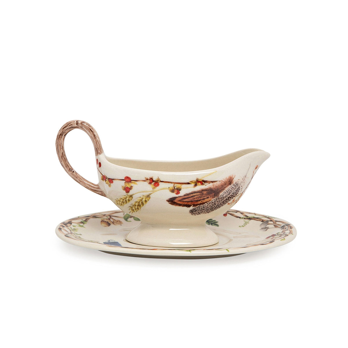 Forest Walk Sauce Boat & Stand - Robert's-Juliska-Robert's