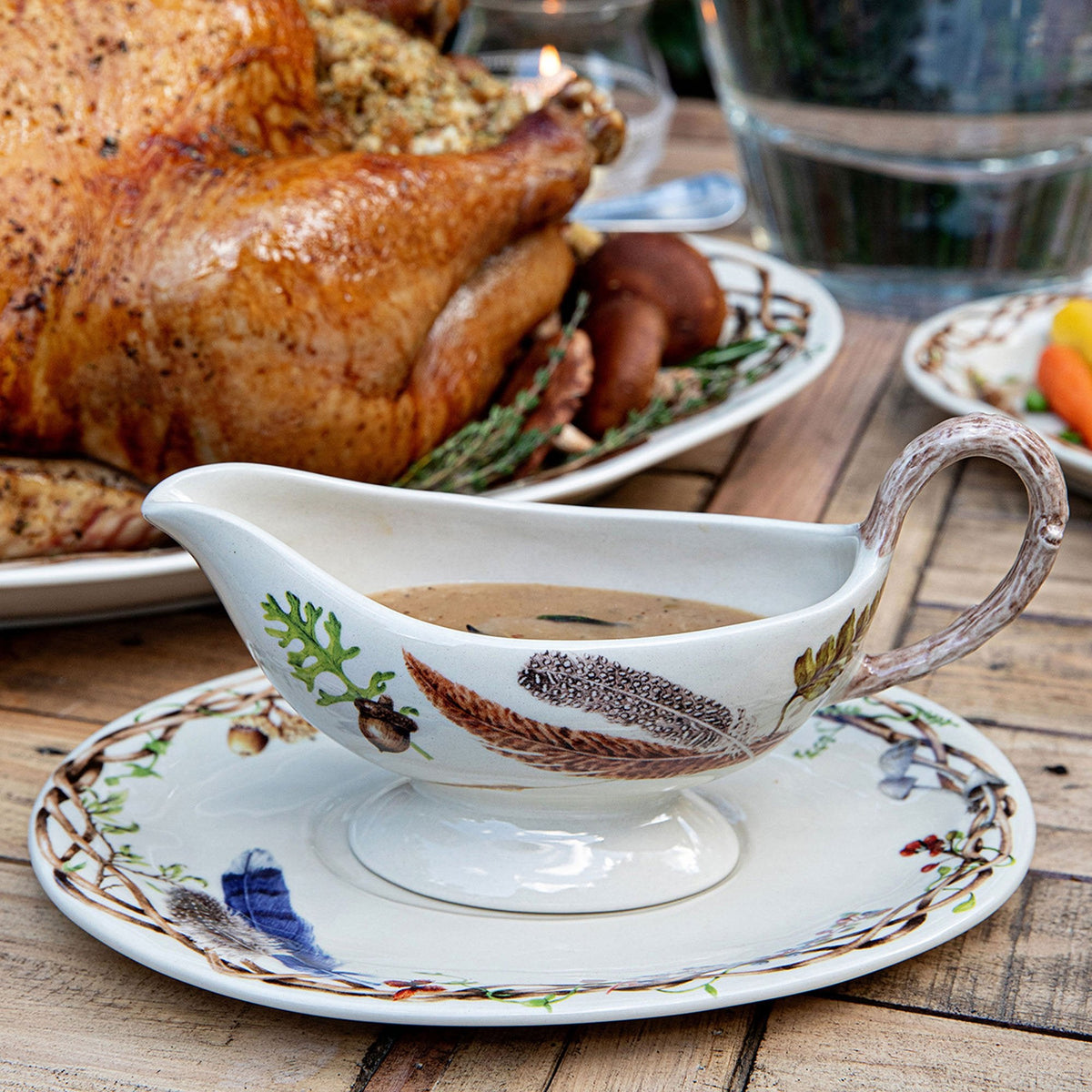 Forest Walk Sauce Boat & Stand - Robert's-Juliska-Robert's