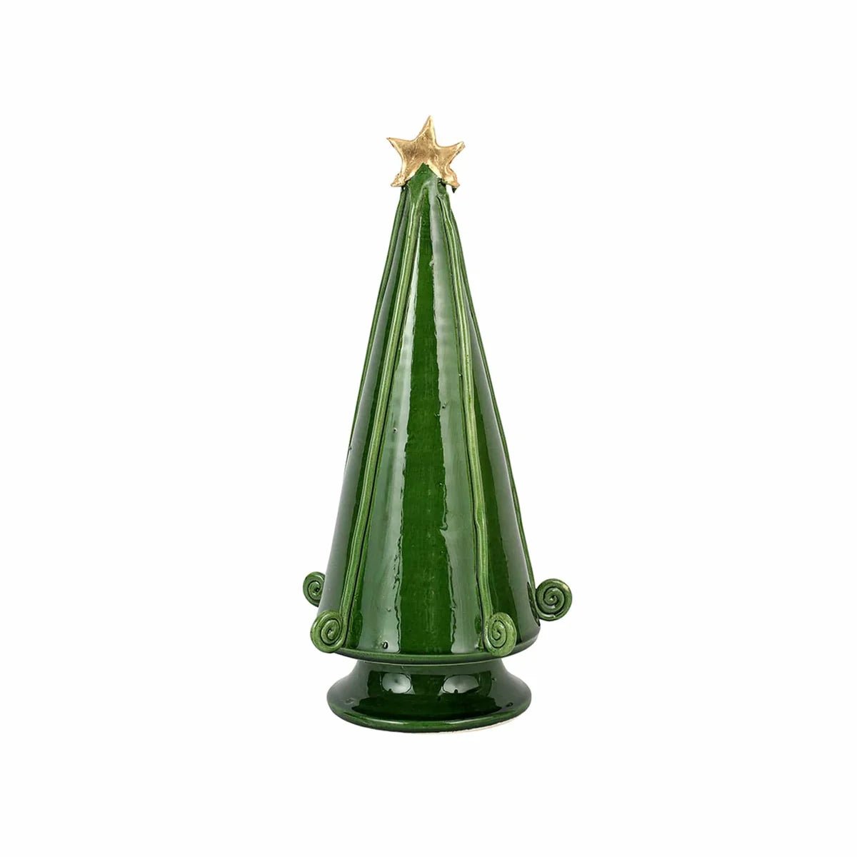 Foresta Green Medium Tree with Swirl - Robert's-VIETRI-Robert's