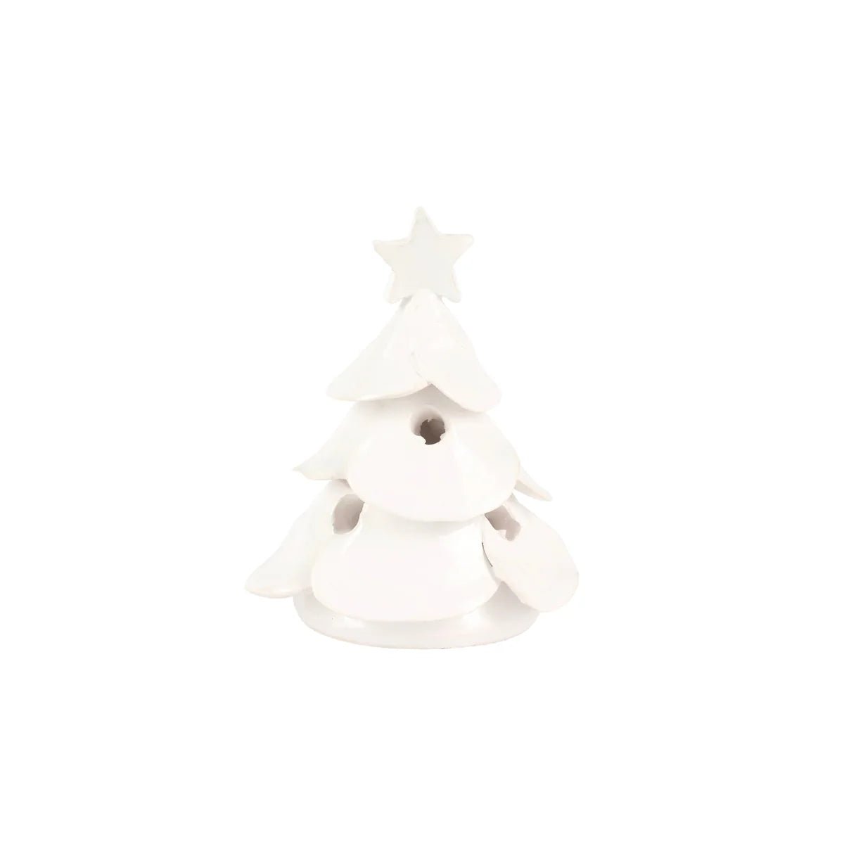 Foresta White Mini Scalloped Tree - Robert's-VIETRI-Robert's