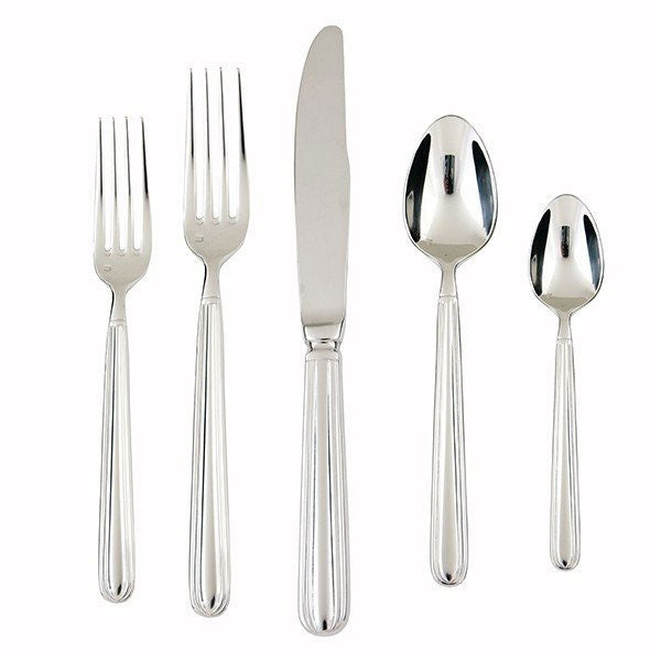 Fortessa Metropolitan Stainless Flatware 5 Piece Place Set