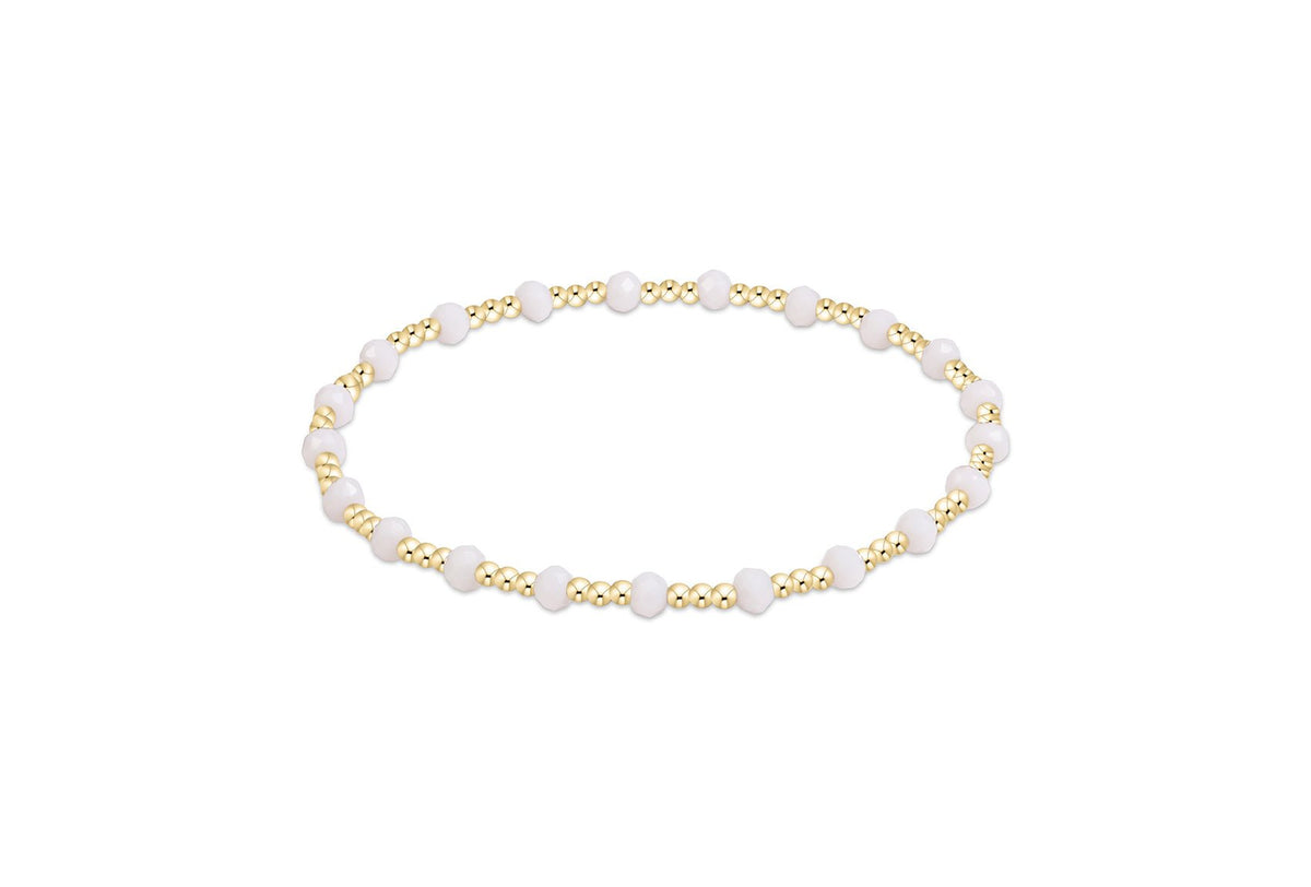 gameday flirty sincerity bracelet - white - Robert's-enewton-Robert's