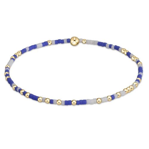 gameday hope unwritten bracelet - Blue and White - Robert's-enewton-Robert's