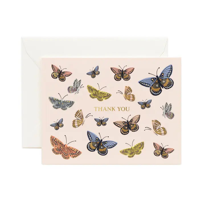 Boxed Set of Monarch Thank You Card