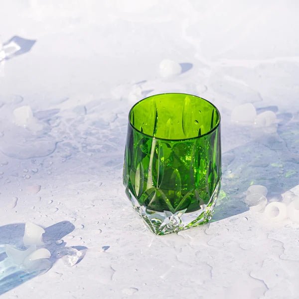 Gemma Emerald Double Old Fashioned - Set of 2 - Robert's-VIETRI-Robert's