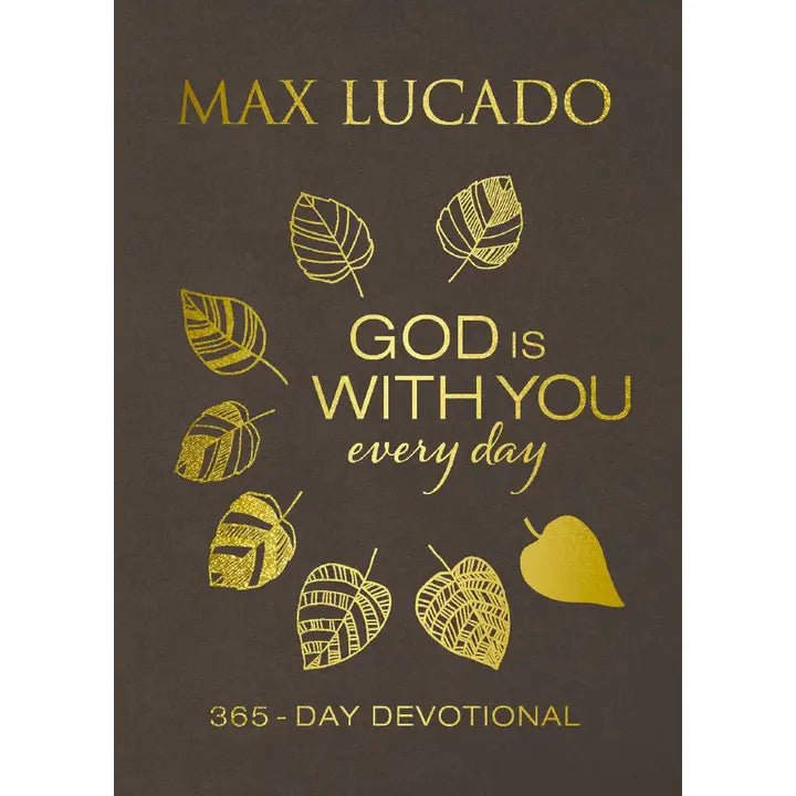God Is With You Every Day: 365-Day Devotional Leathersoft - Robert's-HARPER COLLINS CHRISTIAN-Robert's