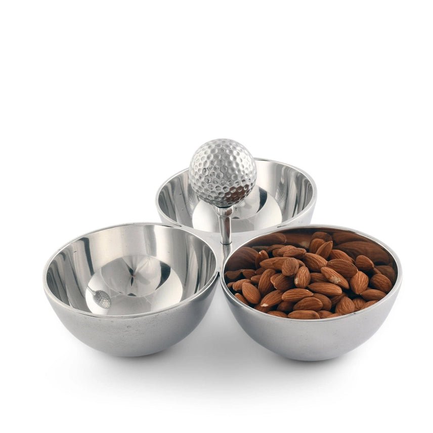 Golf Nut Bowl 3 Section - Robert's-VAGABOND HOUSE-Robert's
